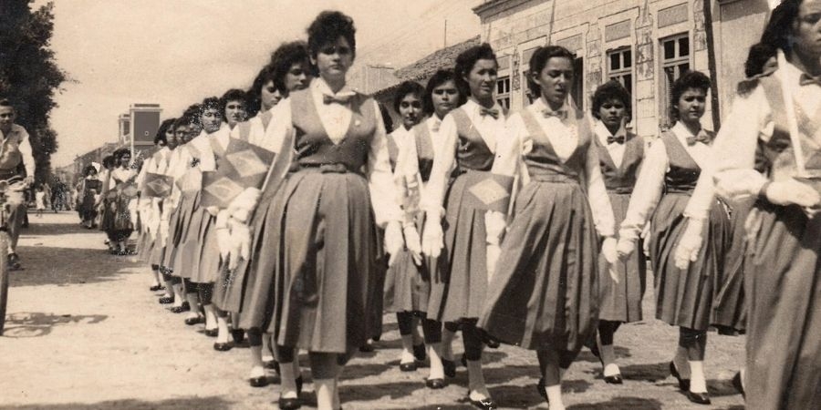 DESFILE CÍVICO, INSTITUTO SÃO JOSÉ. Acervo: Netinho Ponciano.